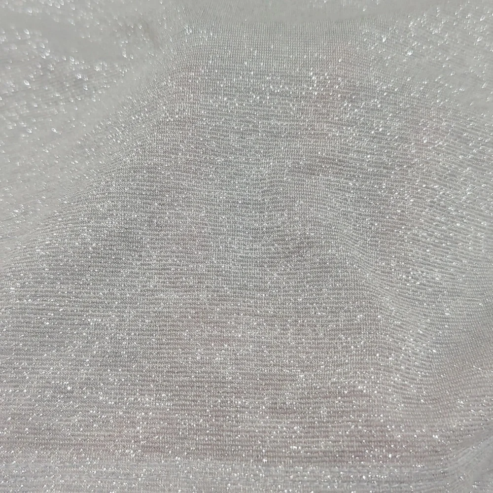 Apostrophe, Sparkly Silver Tank, XL - Picture 4 of 4